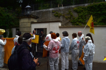 Protestaktion gegen das Endlagersuchgestez - 03.07.13, Stuttgart