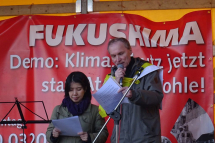  Fukushima-Demo zum 8. Jahrestag des Super-GAU