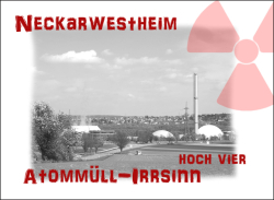 Weiterlesen: AKW Neckarwestheim: Atommüll hoch vier